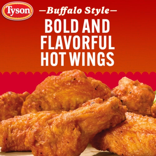 Tyson Any'tizers Frozen Buffalo Style Hot Wings Perspective: back