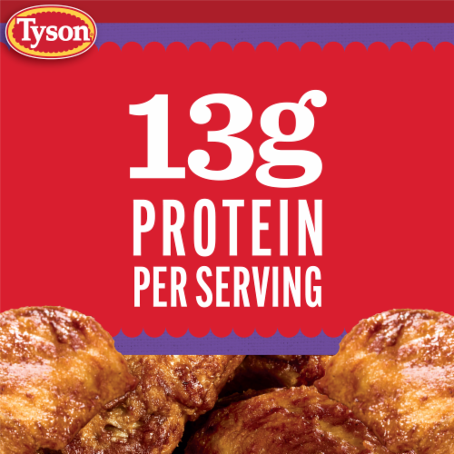 Tyson® Any'tizers® Honey BBQ Bone-In Chicken Wings Perspective: back