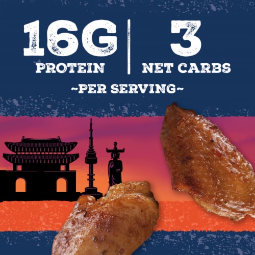 Tyson® Korean BBQ Flavored Chicken Wings Perspective: back