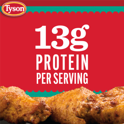 Tyson Caribbean Style Crispy Wings Perspective: back