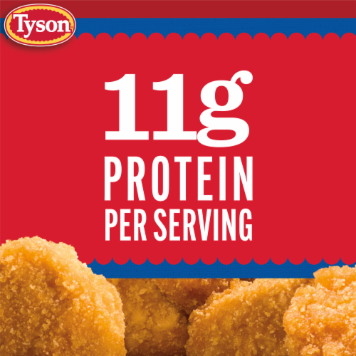 Tyson Frozen Chicken Nuggets Family Pack Perspective: back
