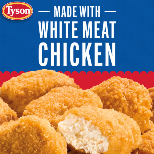 Tyson Frozen Chicken Nuggets Perspective: back