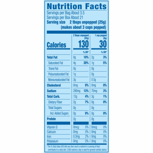 Pop Secret Popcorn Homestyle Butter Microwave Popcorn Sharing Bags Perspective: back