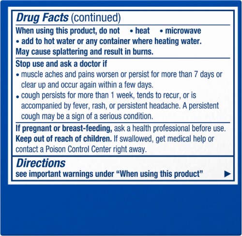 Vicks VapoRub Cough Suppressant Topical Analgesic Ointment Perspective: back