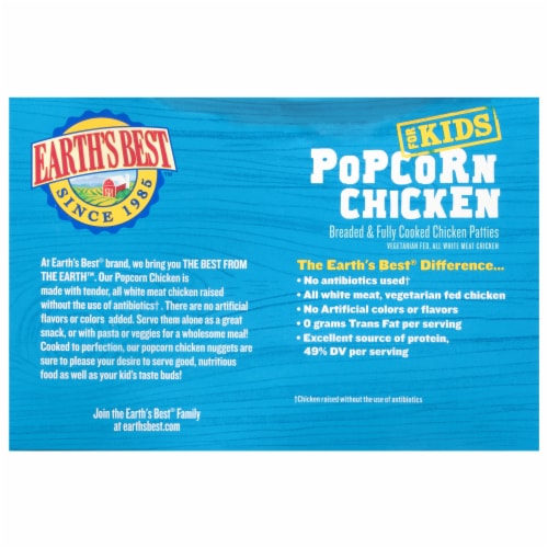 Earth's Best™ Chicken Nuggets for Kids Perspective: back