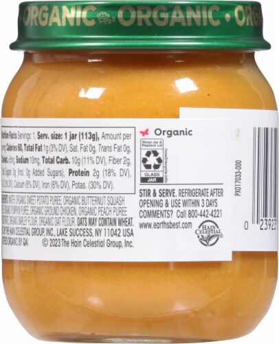 Earth's best baby food best sale stage 3