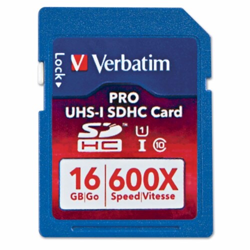 16GB Pro 600X SDHC Memory Card, UHS-I V30 U3 Class 10 16GB Pro 600X SDHC Memory Card, UHS-I V30 U3 Class 10