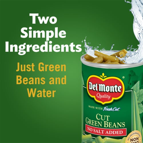 Del Monte® No Salt Added Fresh Cut Green Beans, 8 oz - Kroger