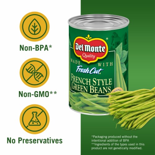 Del Monte® Blue Lake French Style Green Beans Perspective: back