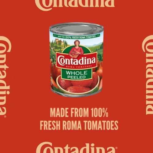 Contadina Whole Peeled Tomatoes Perspective: back