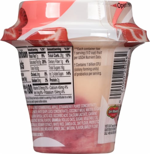 Del Monte® Fruit Crunch Strawberry Parfait Perspective: back