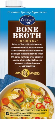 College Inn® Reduced Sodium Chicken Bone Broth Perspective: back