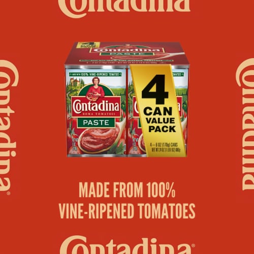 Contadina Tomato Paste Perspective: back