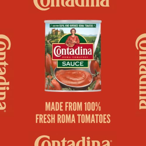 Contadina Tomato Sauce Perspective: back