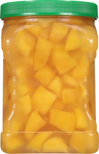 Del Monte® SunFresh® Mango Chunks in Extra Light Syrup Perspective: back