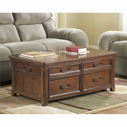Ashley furniture lift sales top cocktail table