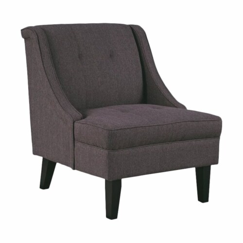 Signature Design by Ashley Clarinda Fabric Accent Chair in Gray Perspective: back