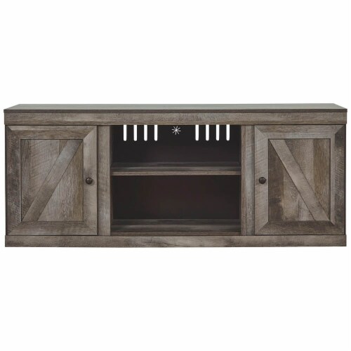 Ashley wynnlow large tv deals stand in gray
