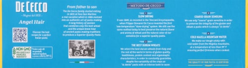 De Cecco No. 9 Angel Hair Perspective: back