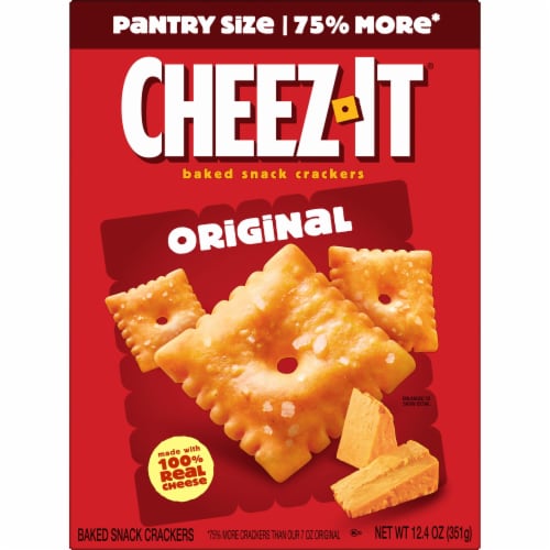 Cheez-It Original Cheese Crackers Perspective: back
