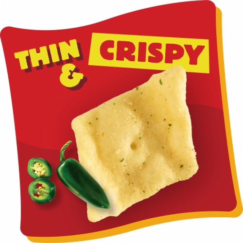 Cheez-It Snap'd Jalapeno Jack Cheese Cracker Chips Perspective: back