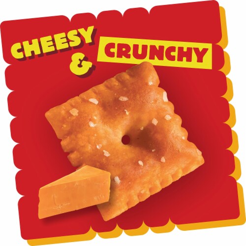 Cheez-It Extra Toasty Cheese Crackers Perspective: back