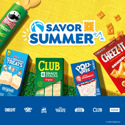 Cheez-It® Smoked Cheddar Baked Snack Crackers Perspective: back