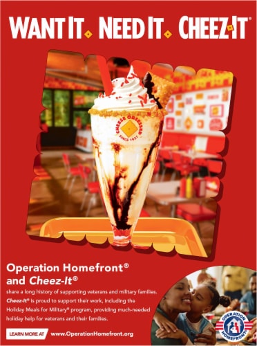Cheez-It® Limited Edition Fourth of July Original Baked Cheese Crackers Perspective: back