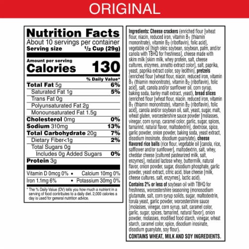 Cheez-It® Crackers Classic Mix Perspective: back