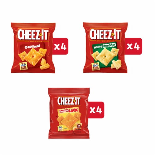 Cheez-It® Variety Pack Cheese Crackers Perspective: back