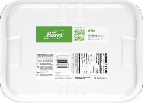 Just Bare® Boneless Skinless Chicken Thighs Perspective: back
