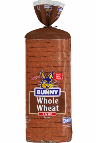 Bunny Whole Wheat Bread Perspective: back