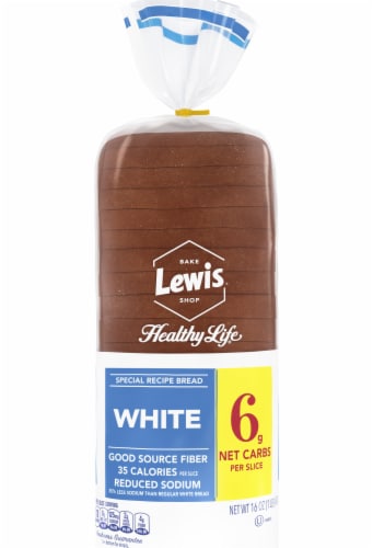 Healthy Life Low Calorie White Bread Perspective: back