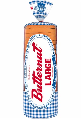 Butternut® Large Enriched White Bread Perspective: back