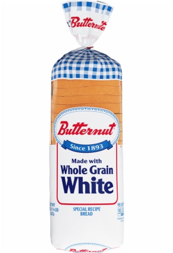 Butternut Whole Grain White Bread Perspective: back