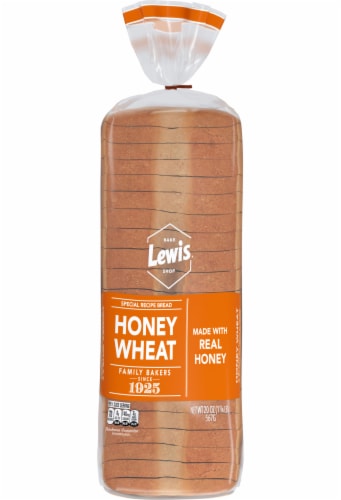 Lewis Bake Shop Honey Wheat Bread Perspective: back