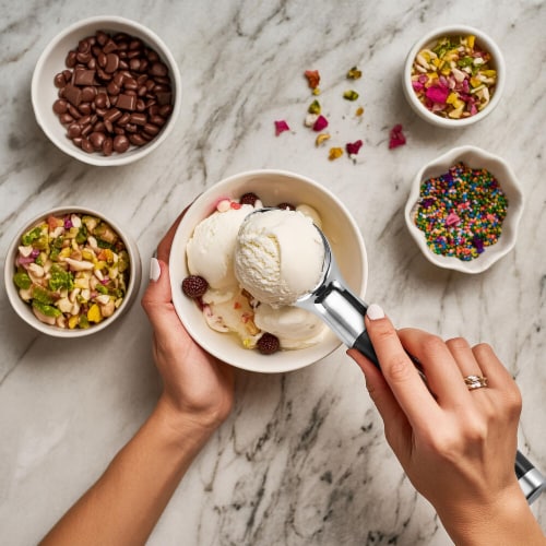 KitchenAid® Ice Cream Scoop - Black Perspective: back