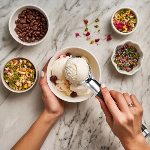 KitchenAid® Ice Cream Scoop - Black Perspective: back