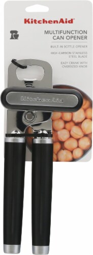 KitchenAid Multi-Function Can Opener with Bottle Opener - Onyx Black Perspective: back
