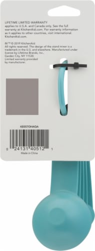 KitchenAid® Measuring Spoons - Aqua Sky Perspective: back