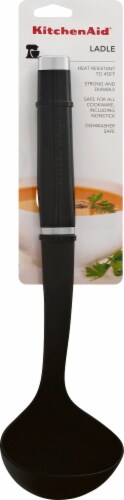 KitchenAid® Nylon Ladle - Black Perspective: back