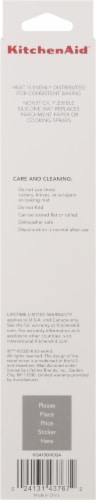 KitchenAid Silicone Medium Baking Mat - Gray Perspective: back