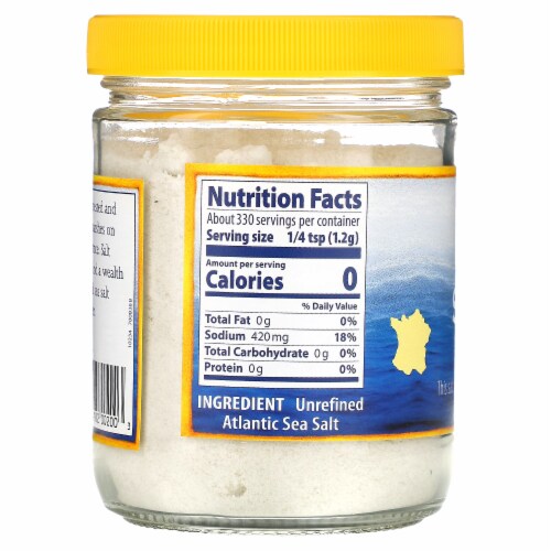 Eden Foods Sea Salt - 14 oz (397 g) Perspective: back