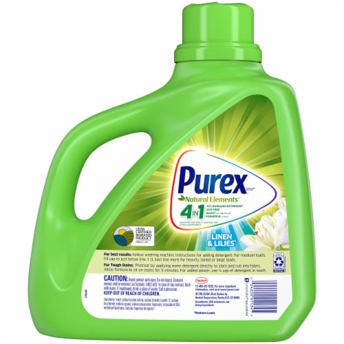 Purex® Natural Elements® Linen & Lilies Scent Laundry Detergent Perspective: back
