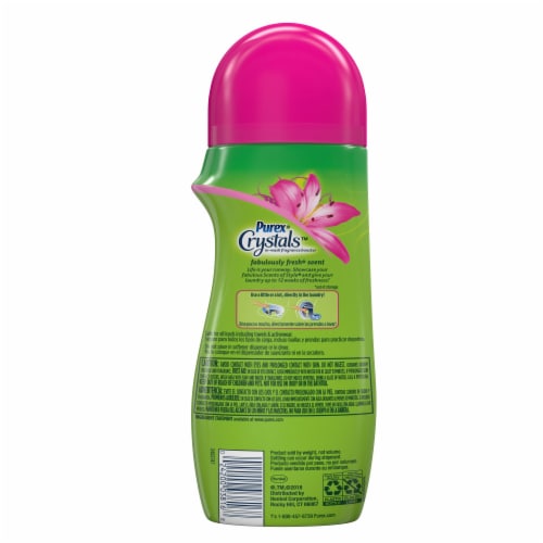 Purex Crystals Fabulously Fresh In Wash Frangrance Booster Fabric Refreshers Perspective: back