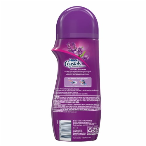 Purex Crystals Lavender Blossom In Wash Fragrance Booster Fabric Refreshers Perspective: back