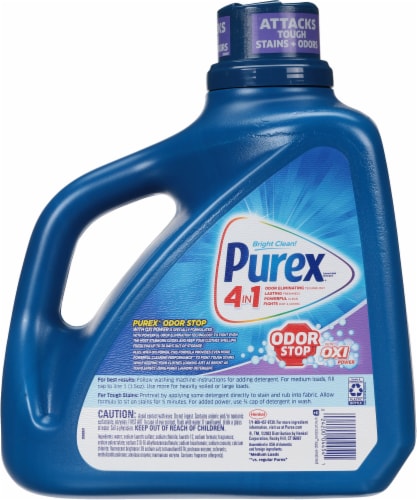 Purex® Odor Stop with Oxi Power Liquid Laundry Detergent Perspective: back