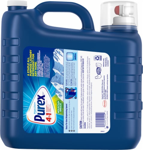 Purex® Mountain Breeze® Liquid Laundry Detergent Perspective: back