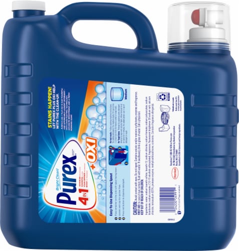 Purex® Plus Oxi Fresh Morning Burst Scent 4-in-1 Liquid Laundry Detergent Perspective: back
