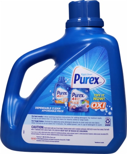 Purex® Mountain Breeze® 4 In 1 Liquid Laundry Detergent Perspective: back